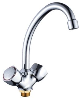 Смеситель для кухни Haiba HB4909 хром